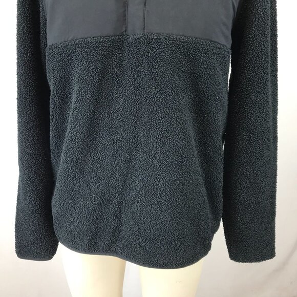 UNDER ARMOUR GOLF ~ MENS LG LARGE ~ BLACK FLEECE PULLOVER SWEATER JACKET - Picture 3 of 7